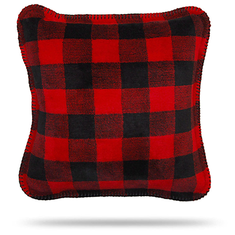 Savoy Plaid Throw Pillow